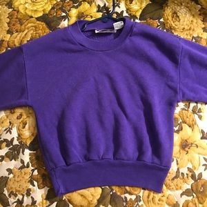 Kids Vintage Purple Sweater